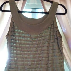 Green blouse/tank top